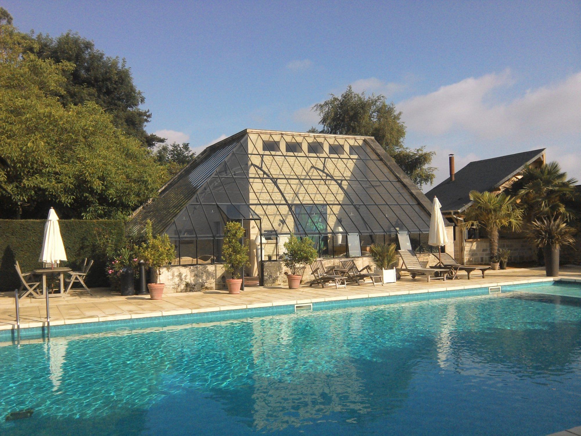 Chateau La Cheneviere Port-en-Bessin-Huppain Exterior foto