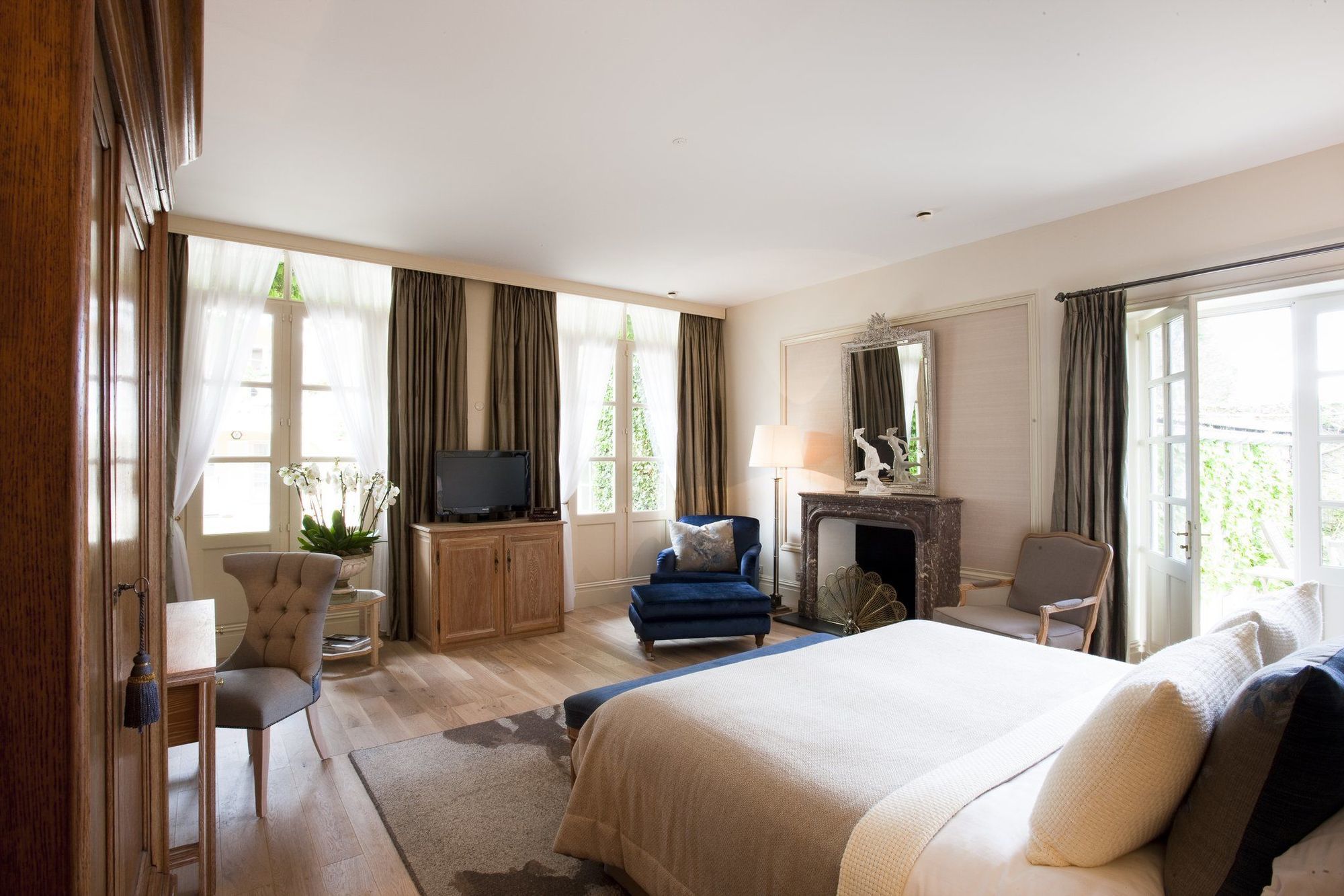 Chateau La Cheneviere Port-en-Bessin-Huppain Quarto foto